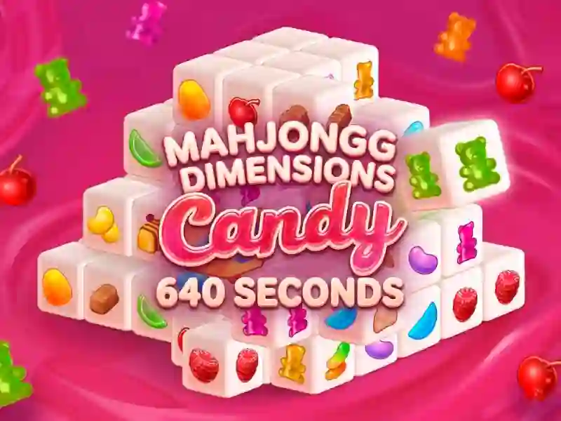 游戏Mahjongg Dimensions Candy 640 seconds在线