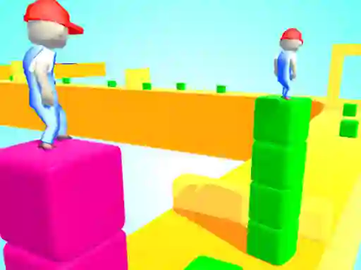 游戏Cube Tower Surfer在线