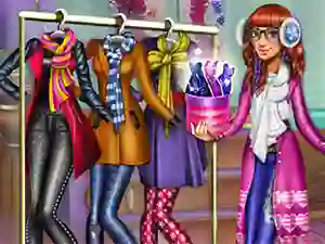游戏Tris Winter Fashion Dolly Dress Up在线