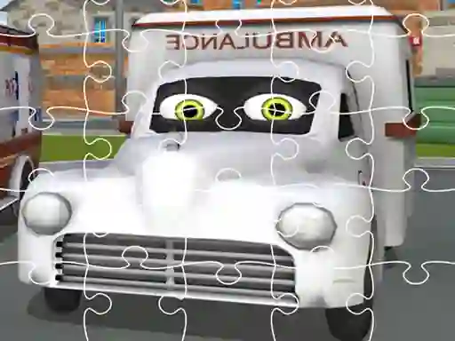 游戏Ambulance Trucks Jigsaw在线