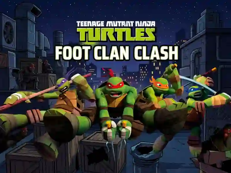 游戏Teenage Mutant Ninja Turtles Foot Clan Clash在线