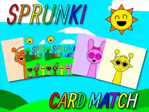 游戏Sprunki Memory Card Match在线