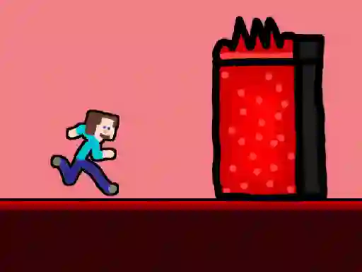 游戏Steveman Lava World在线
