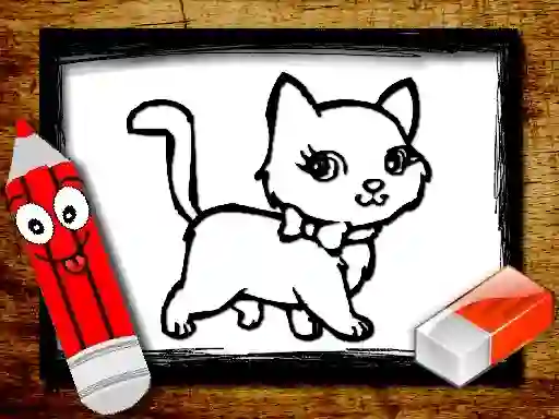 游戏Back to School: Animals Coloring Book在线