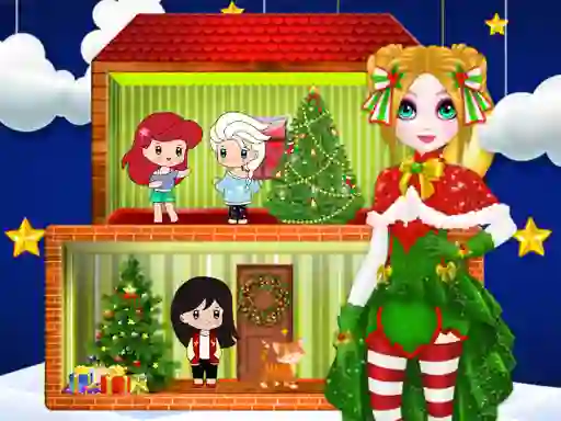 游戏Christmas Puppet Princess House在线