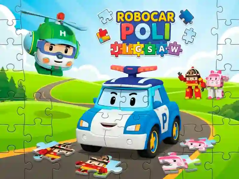 游戏Robocar Poli Jigsaw在线