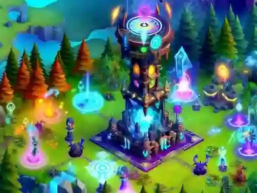 游戏2D Fantasy Tower Defence在线