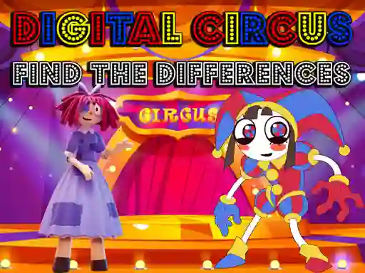 游戏Digital Circus Find The Differences在线