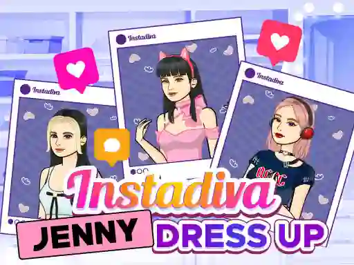 游戏Instadiva Jenny Dress Up在线