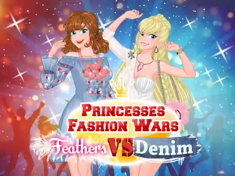 游戏Princesses Fashion Wars Feathers VS Denim在线