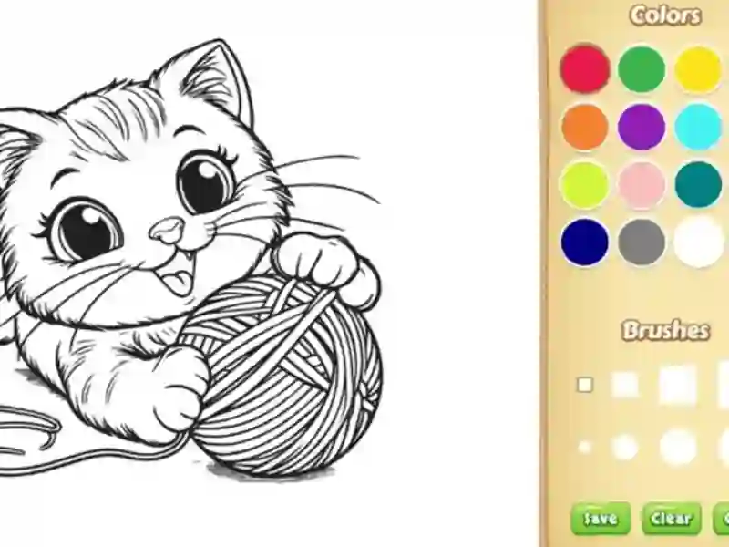 游戏Cat Coloring Book在线