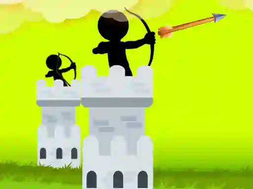 游戏Stickman Archer Castle在线