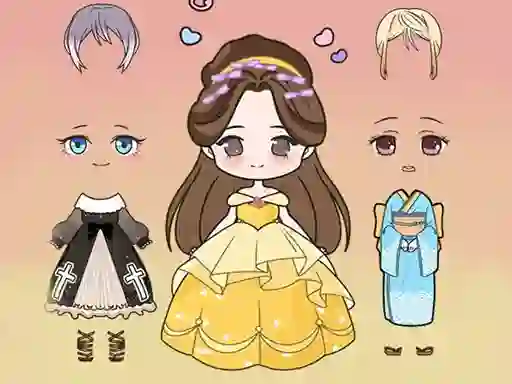 游戏Vivi Doll Dress Up在线