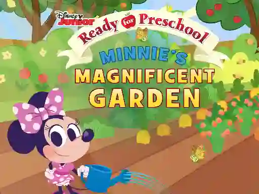 游戏Ready For Preschool Minnie's Magnificent Garden在线