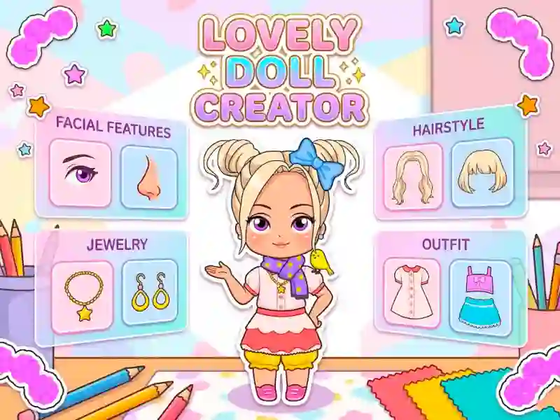 游戏Lovely Doll Creator在线