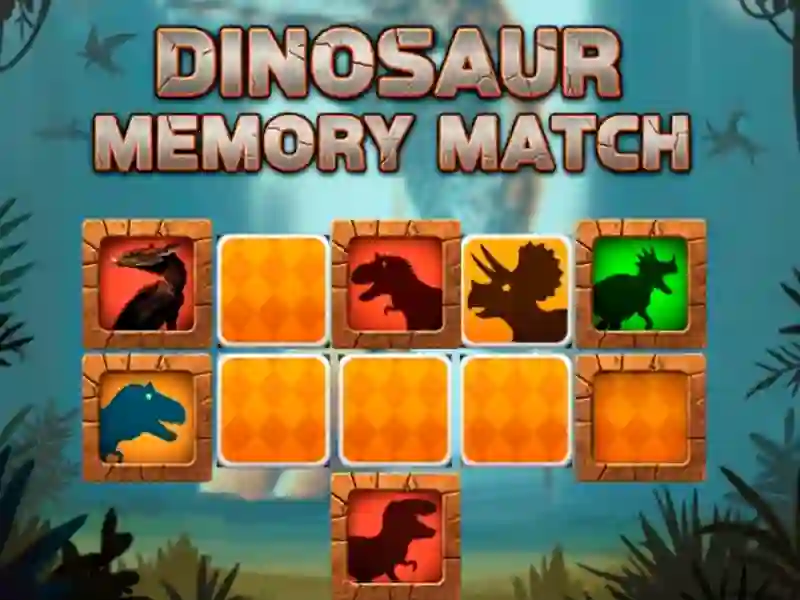 游戏Dinosaur Memory Match在线