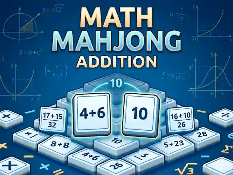 游戏Math Mahjong Addition在线