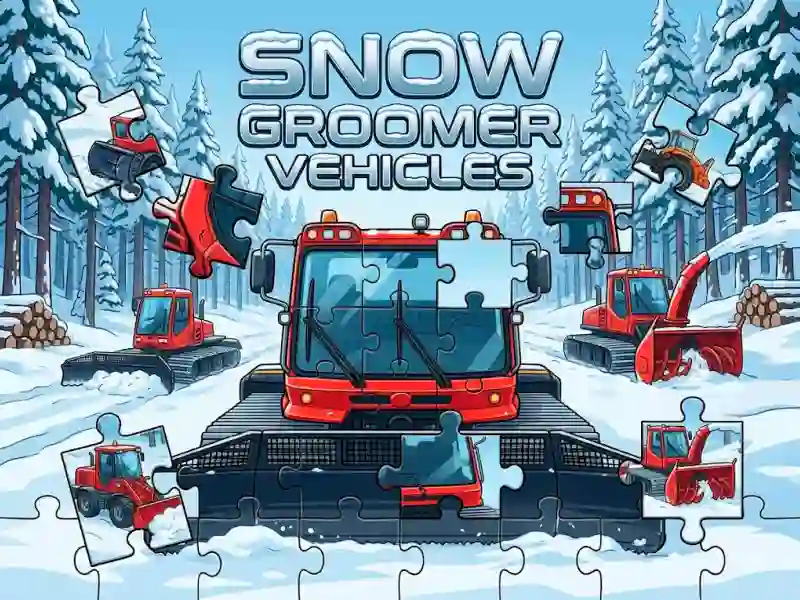 游戏Snow Groomer Vehicles在线