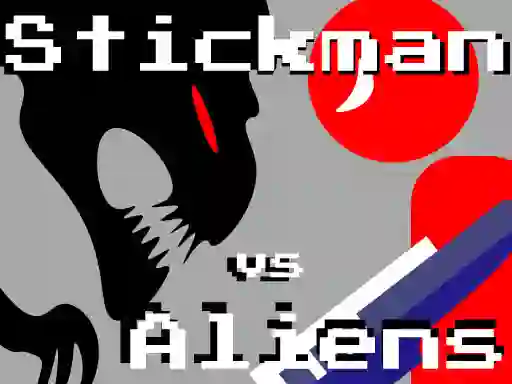 游戏Stickman vs Aliens在线