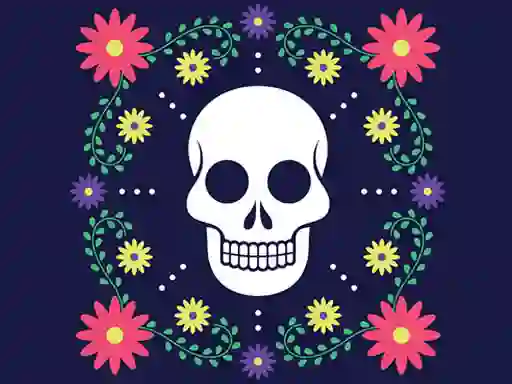游戏Colorful Skull Jigsaw在线