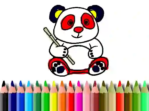 游戏Back To School: Panda Coloring在线