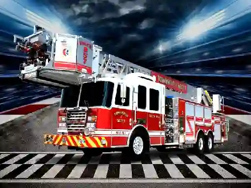 游戏Fire Trucks Puzzle在线