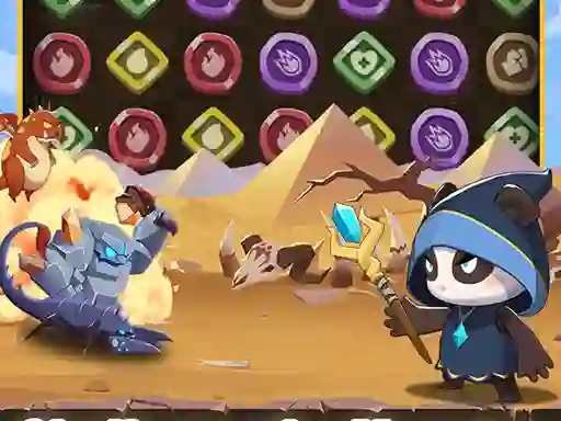 游戏Legend of Panda Match 3 & Battle在线