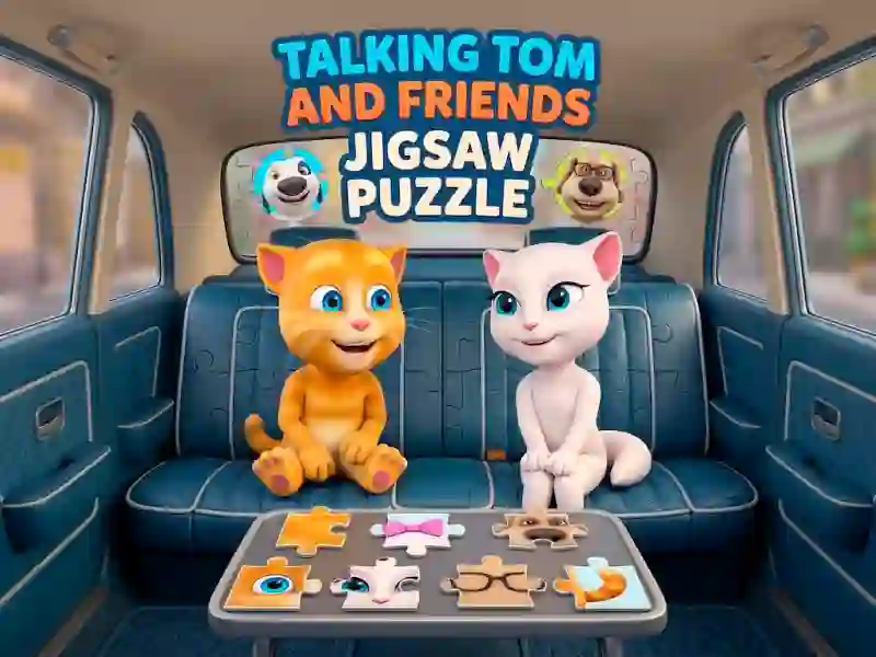 游戏Talking Tom and Friends Jigsaw Puzzle在线