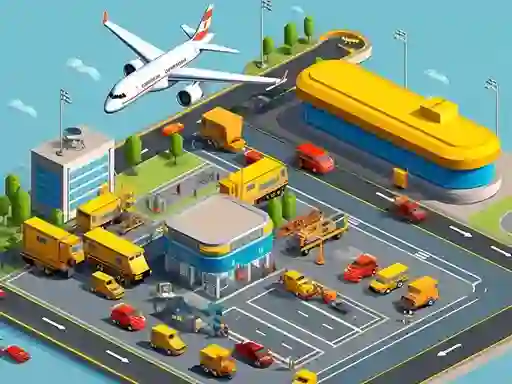 游戏Taxi Empire Airport Tycoon在线