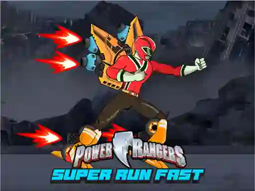 游戏Power Rangers Super Run Fast在线
