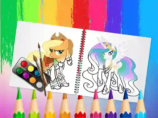 游戏Sweet Pony Coloring Book在线