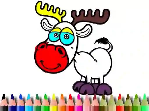 游戏Back to School: Deer Coloring Book在线