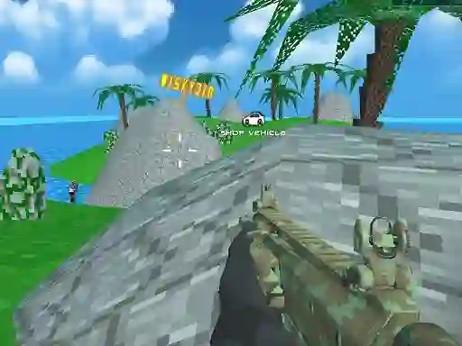游戏Blocky Combat SWAT Desert Storm Zombie在线