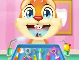 游戏Crazy Animals Dentist在线