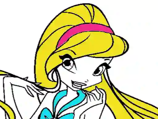 游戏Winx Coloring book在线