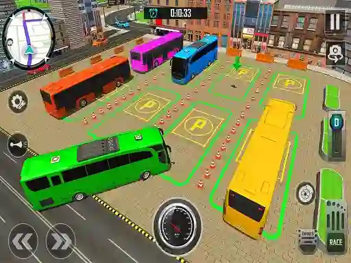 游戏Bus City Parking Simulator在线