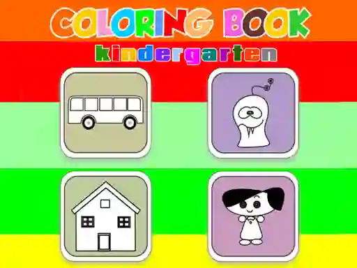 游戏Coloring Book Kindergarten在线