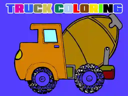 游戏Trucks Coloring Book在线