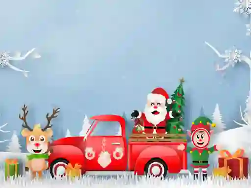 游戏Christmas Trucks Differences在线