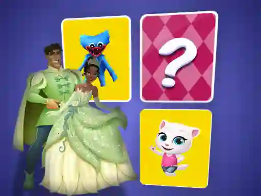 游戏The Princess and the Frog Memory Card Match在线