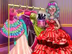游戏Dove Carnival Dolly Dress Up在线
