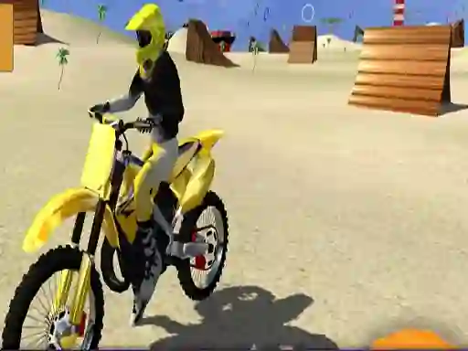 游戏Motor Cycle Beach Stunt在线
