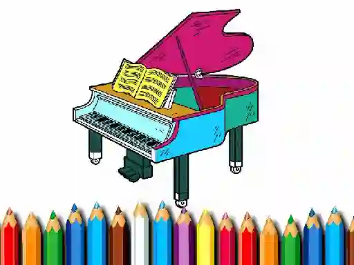 游戏Back To School: Piano Coloring Book在线