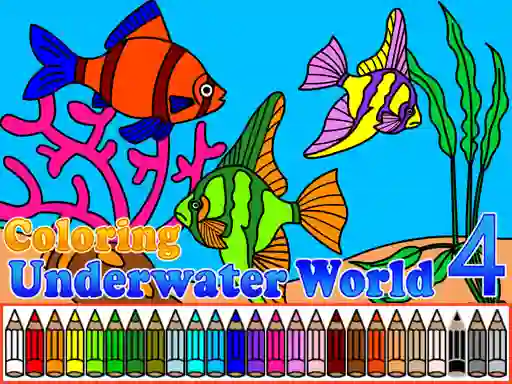 游戏Coloring Underwater World 4在线
