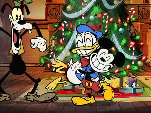 游戏Preparing Mickey For Christmas Match 3在线