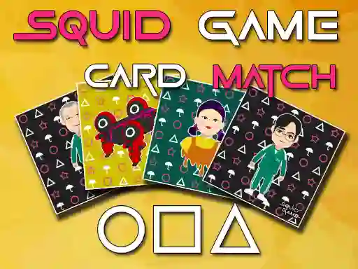 游戏Squid Game Memory Card Match在线