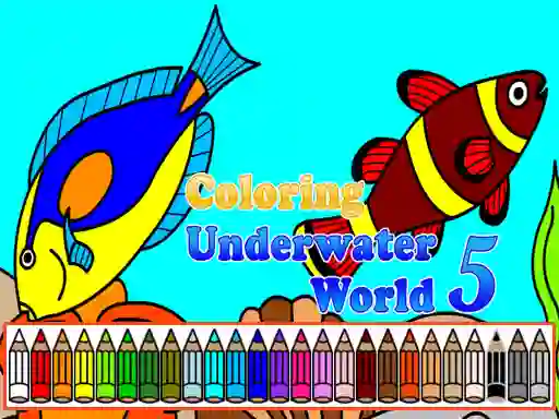 游戏Coloring Underwater World 5在线