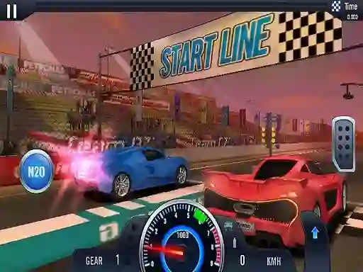 游戏Fast Line Furious Car Racing在线