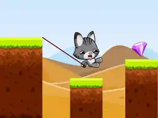 游戏Swing Cat Endless Jump在线