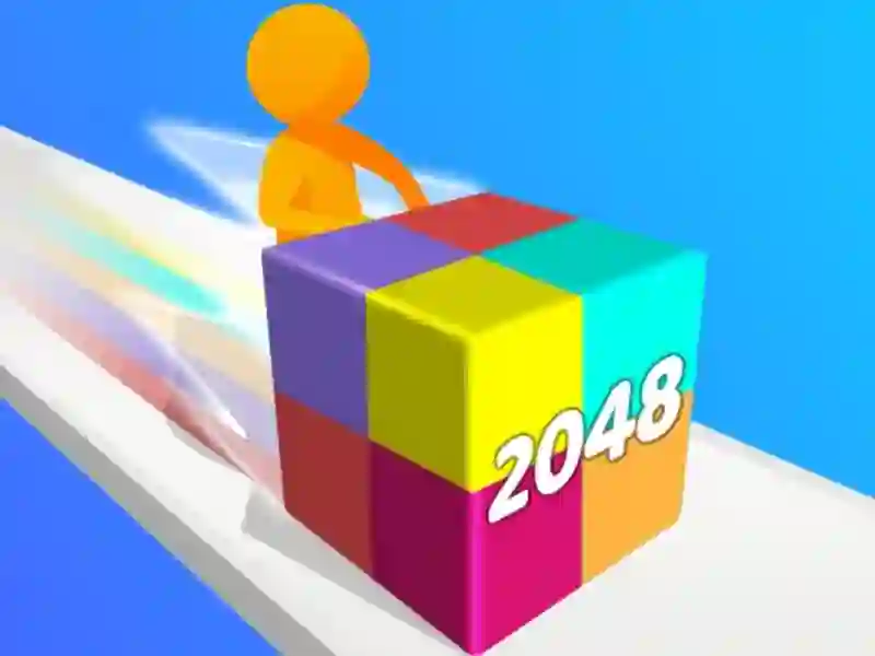 游戏Geometry Stack 2048 Run在线